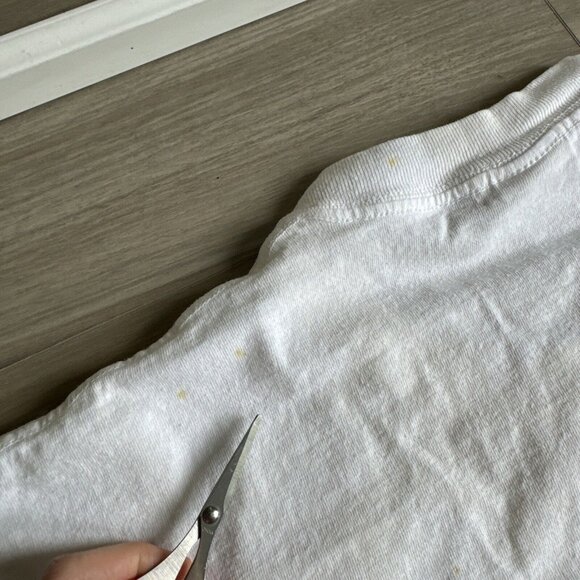 Vintage CHICAGO BEARS SHIRT Mens XL Dick Butkus Never Wore An Earring‎ Made USA - Picture 13 of 14